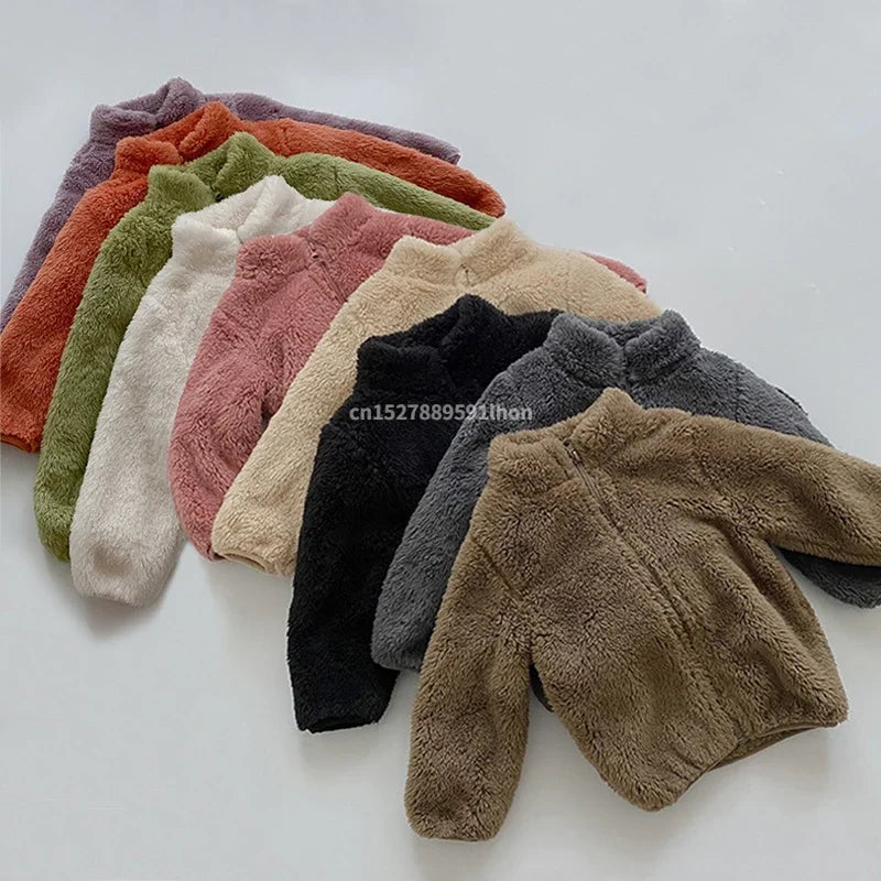 Fleece Jacket for Kids - Warm Winter Outerwear