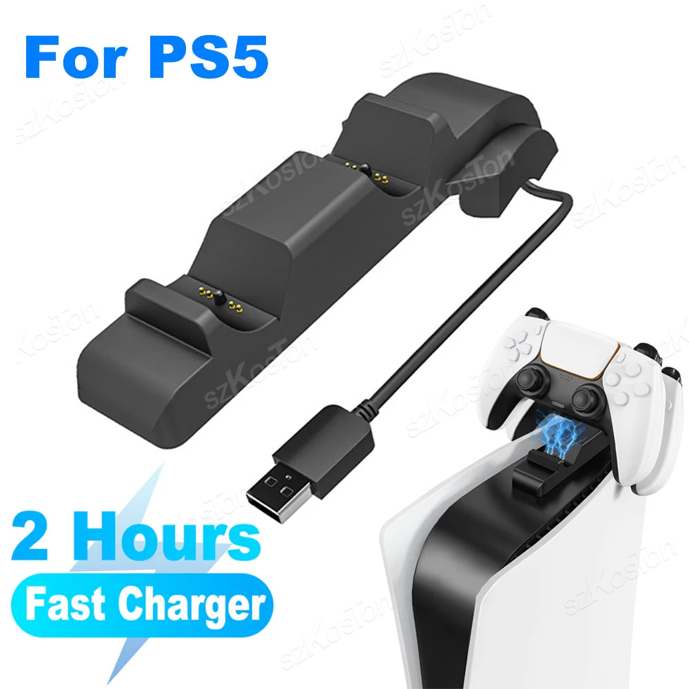 PS5 Dual Controller Charging Dock