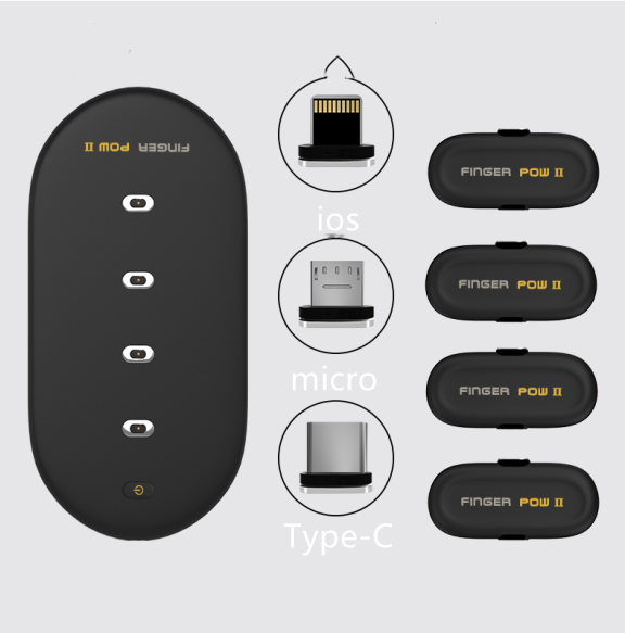 Capsule Power Bank - Slim Magnetic Wireless Charger