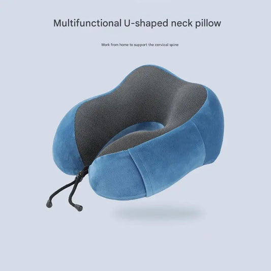 Cloud Memory-Foam Travel Pillow - Neck Support