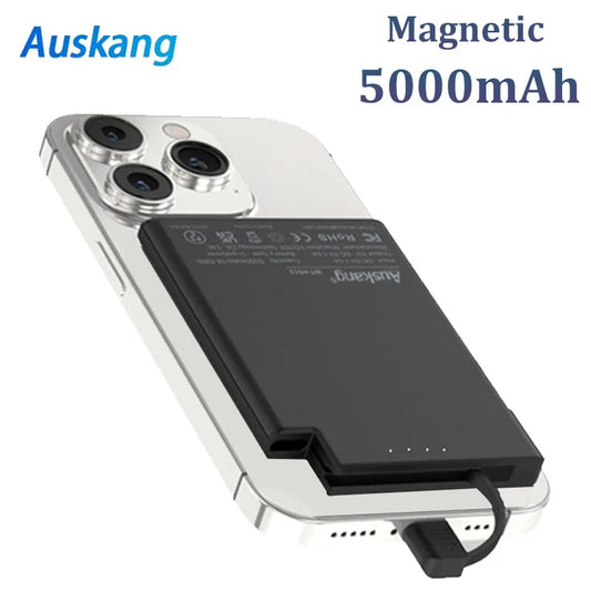 Ultra-Thin Magnetic Power Bank